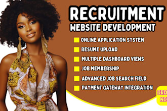 wordpress recruitment website job agency website healthcare staffing website