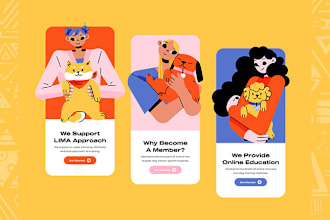create a dog training app, puppy training app, dog app