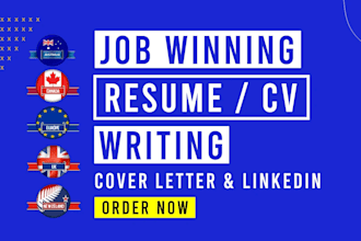 build ats resume, CV for australia, canada, europe, UK and new zealand