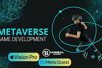 build an unreal engine metaverse game development ar VR