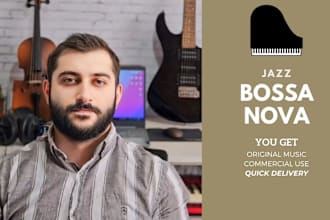create original bossa nova jazz album for you
