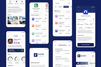 create job portal app, job search app, job board app, job listing app