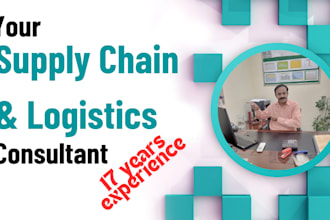 be your supply chain and logistics consultant