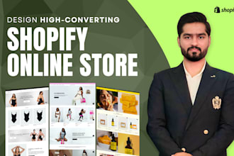 create shopify ecommerce website design or redesign, build online store