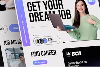 develop job portal app, job search app, job listing app, job interview app