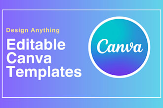 create editable canva templates and attractive  instagram post designs