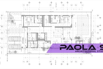 draw, design architectural floor plans, elevation, sections