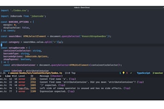 fix bugs in your javascript, HTML, CSS, angular, nodejs code