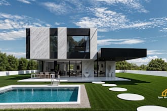 create a photorealistic 3d visualisation