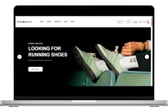 build sneakers website sneakers shopify store shoe website footwear website