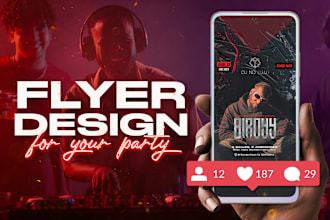 flyer design for your party