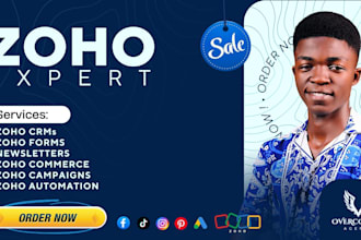 setup zoho email marketing campaign, zoho CRM, zoho books, zoho forms, zoho one