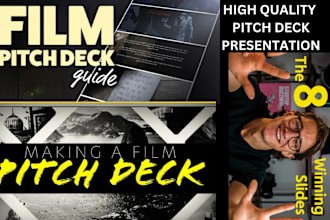 top quality film pitch deck investor pitch  deck  movie pitch deck TV series