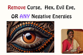 remove curse, hex, and all forms of negative energy from your life
