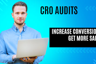 do cro audits to increase conversion for your store, website