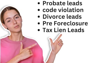 pull probates code violations divorce water shutt off leads with skiptracing