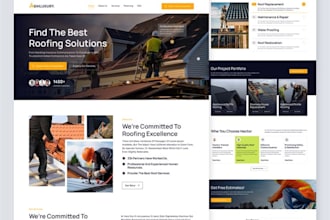 create a plumbing, construction, hvac, roofing, logistics and other websites