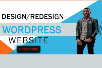 do web design and build a complete website