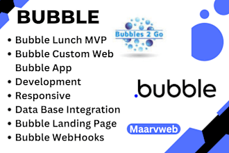 develop bubble mvp bubble io bubble app developer bubble saas bubble web