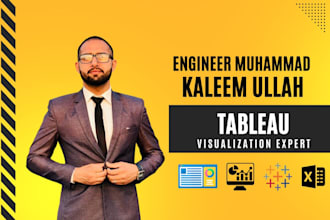 create interactive dashboards for you using tableau