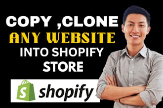 do shopify clone store duplicate revamp redesign with premium theme