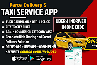 develop indriver and bla bla clone taxi app