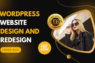 design wordpress website redesign on siteground hostinger hostgator namecheap
