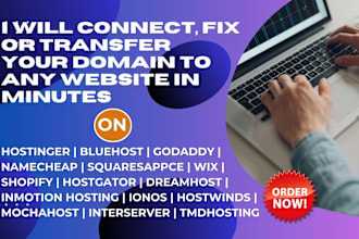 connect domain fix domain transfer domain migration web hosting to any website