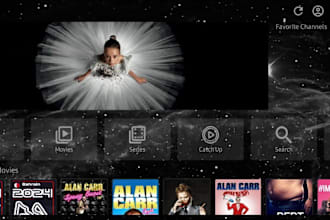 develop and rebrand iptv app tivimate, ibo player, xciptv, sparkle tv, vu player