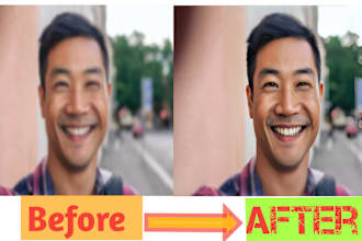 fix blurry photos ,upscale photos