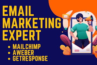 setup email campaign on aweber getresponse mailchimp