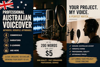do a voiceover in an australian accent