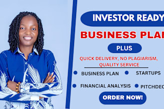 develop a proper startup business plan with financial projection and grant
