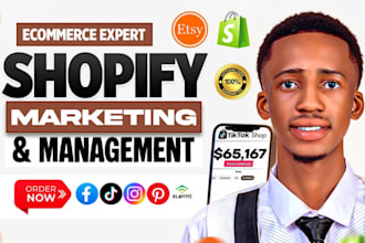 promote shopify store boost shopify sales, tiktok shop shopify virtual assistant
