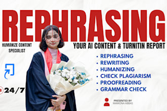 rephrase, edit and humanize ai plagiarism chatgpt content