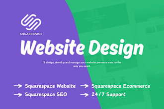 do squarespace website design or redesign, squarespace code, sqaurespace seo