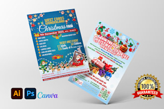 design flyer, brochure, poster