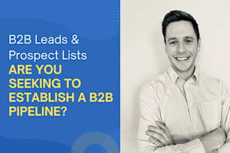 build highly targetted b2b account, lead and prospect lists