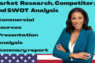 do detailed market research, competitor analysis, business plan, swot analysis