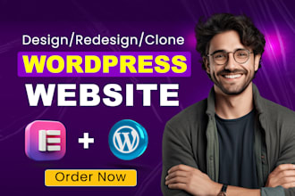 be your elementor expert for wordpress elementor pro website using page builder