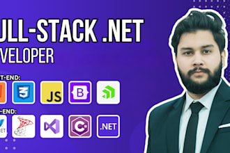 be your full stack dot net developer