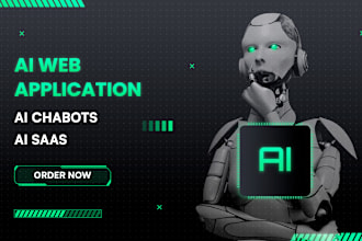 create ai saas, ai app, ai website for your business