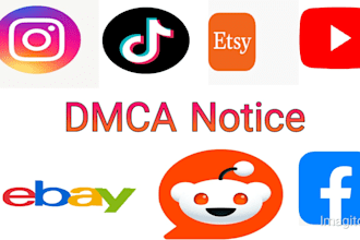 send dmca takedown notice to infringing, copyright content,