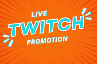 do twitch promotion channel promotion to bring real followers and live viewers
