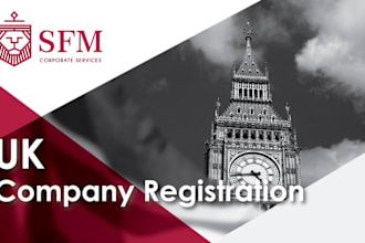 registered a company in UK only for you