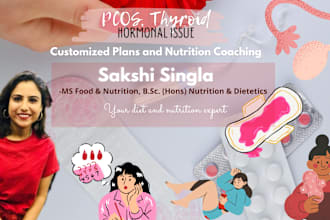 personalize nutrition plan for hormonal disorders pcod pcos thyroid
