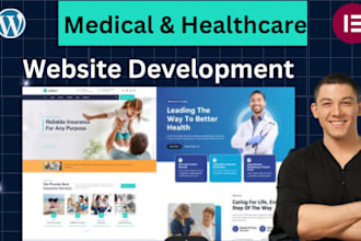 healthcare website or medical pharmacy website