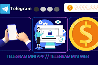 develop telegram mini bot telegram crypto game bot telegram crypto bot developer