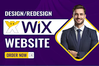 be your wix expert, design or redesign wix website, wix developer