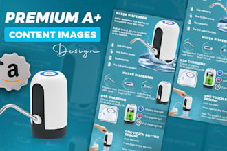 design premium amazon ebc enhanced brand content a plus content infographic
